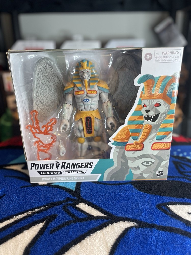 Power Rangers Lightning Collection MMPR King Sphinx Hasbro New In Box Dated 2020