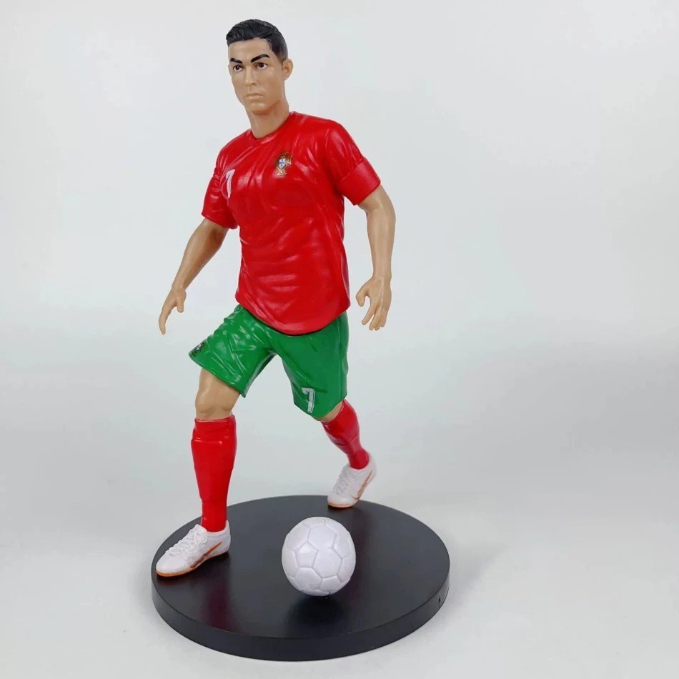 Football Soccer Cristiano Ronaldo A 7 Inch Action Figure Kids PVC Model Toy Doll