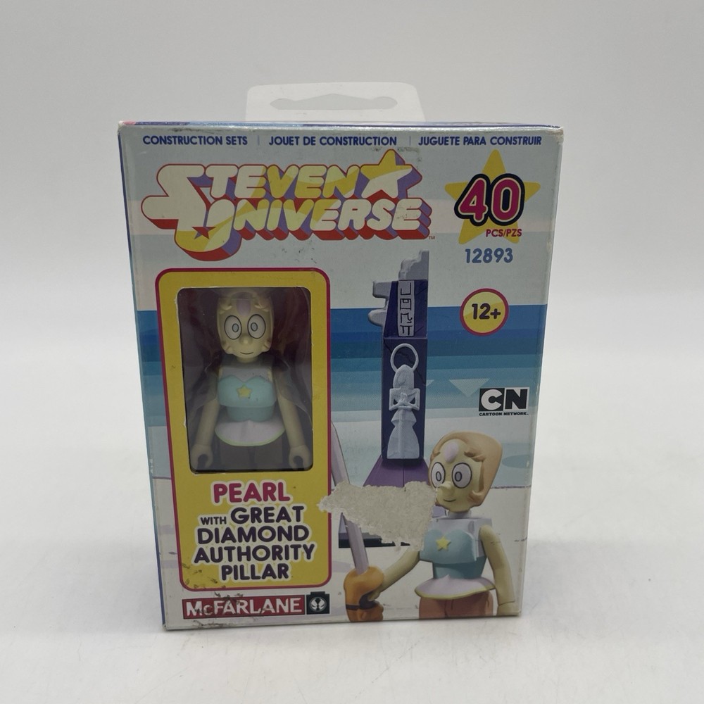 McFARLANE Toys, Steven Universe, Pearl/Great Diamond Authority Pillar, 40 Pcs!