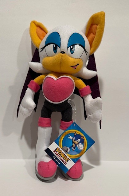 Sonic The Hedgehog Rouge The Bat Plush Great Eastern Authentic New 11″ GE-5262