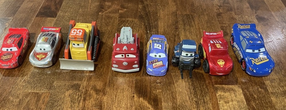 Disney Pixar Cars Fisher Price Red Fire Truck Little People Mattel Plus More