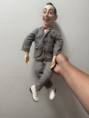 Vintage PEE WEE HERMAN Vintage 18 inch PULL-STRING Talking Doll Voice Distorted
