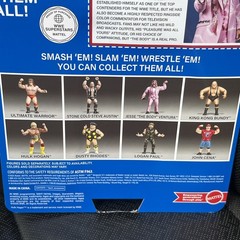 LJN WWE Superstars Series 2 Jesse The Body Ventura Blue Card Variant By Mattel