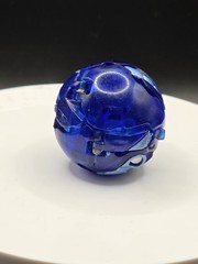 Bakugan Rubanoid Blue Aquos Translucent Gundalian Invaders DNA 620G READ!!!