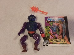 MOTU 1985 Spikor (Untouchable Master of Evil Combat) Near Complete