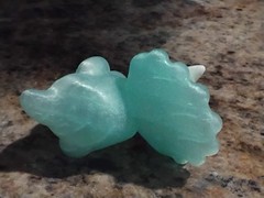 3D Printed Triceratops Dinosaur Toy Crystal Filament PLA Dino Figurine Statue
