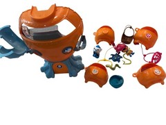 2010 Mattel Fisher Price Octonauts Octopod Playset w/ Figures Incomplete