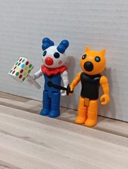 Roblox Game Toy Piggy Series 1 Foxy Clowny Mini Toon Phatmojo Set
