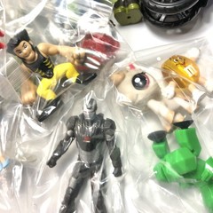 Boys & Girls Action Figure/Small Doll Lot Ages 6+ 5 Lbs Of Toys Cleaned