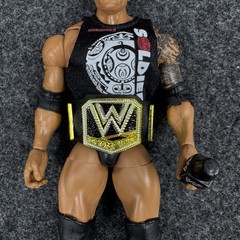 WWE Ultimate Edition The Rock Series 10 Mattel Wrestling Figure Loose Elite