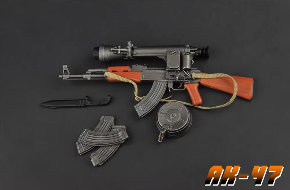 1:6 Scale Assault Rifle Gun Set for 12″ HT Action Figure Soldier War Toy Model
