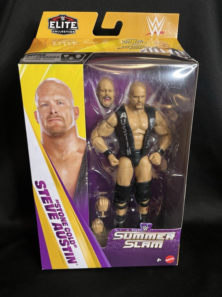 WWE Elite Collection 6” Stone Cold Steve Austin Action Figure Summer Slam