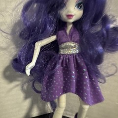 My Little Pony Equestria Girls 9″ Rarity Purple Hair Doll 2012