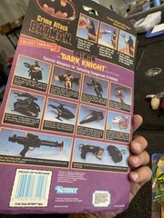 1988 Ninja Turtles ACTION FIGURE VINTAGE Dark Batman Crime Attack Original Pack