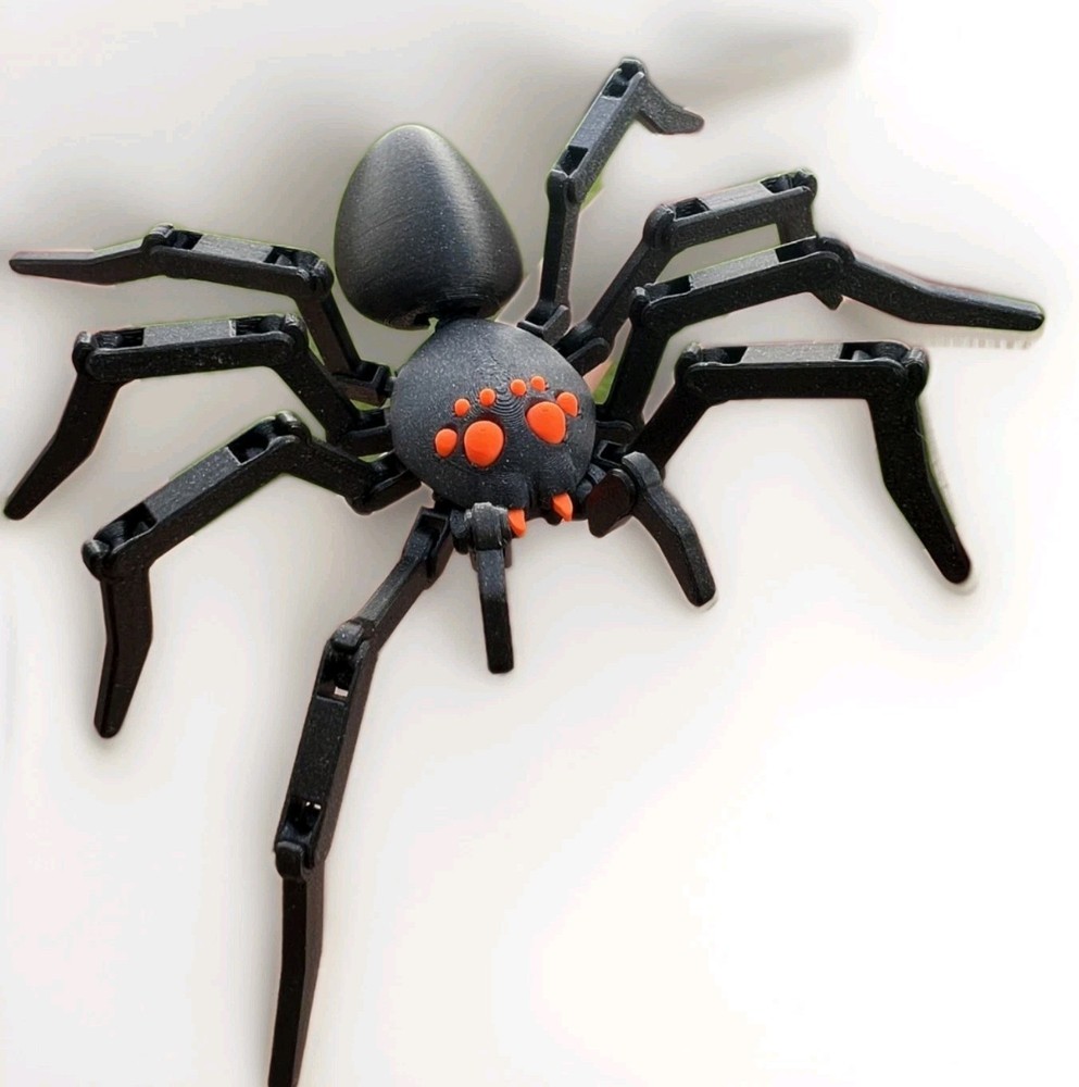 Articulated Spider ABS Posable Figure – 13 cm – 5.12 inches
