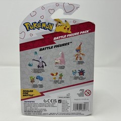 Jazwares Pokémon PIKACHU AND ALCREMIE Battle Ready Battle Figure Pack Valentine