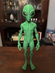 Green Alien Action Figure! New Species! 12” Tall!