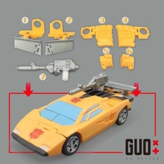 For Legacy Generations Selects Sunstreaker Upgrade Kit Replenish Filler 3D DIY