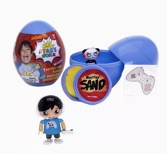 Ryan’s World Mini Mystery Egg, Purple Sticker Sand Micro Figure New Series 6
