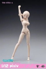 US 86TOYS 1/12 T86-ST Flexible 6″ Female Joint Action Figure Doll Body With Head