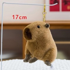 4.7-11.8in Capybara Plush Toy Kawaii Stuffed Animal Pillow Soft Pendant Gift