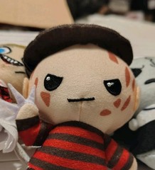 Horror Plush Bag Clip The Nun Annabelle Freddy & Jason clips lot of 4 monogram