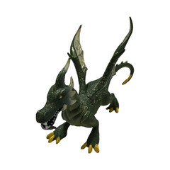 Grin Studios “Chomping Giants” green dragon action figure
