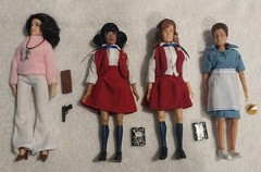 2018 Mego 8 inch Loose Doll Lot 4 TV Alice Kelly Garrett The Facts Of Life
