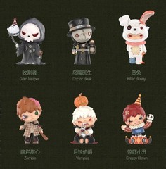 POP MART Hirono Monsters’ Carnival Series Confirmed Blind Box Figure Art Toy Hot