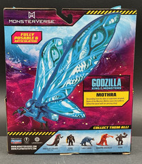 MonsterVerse Godzilla Set of 4 Titanus Scylla, Mothra, Ion Dragon & Frost Vark