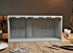 1:12 Scale Shadow of the Death Star Maintenance Corridor Diorama for 6 in Figure