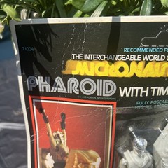 Vintage 1977 Mego Micronauts Gray Pharoid Mint On Card MOC NOS Fantastic Rare