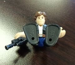 Hasbro 2011 Imaginest Han Solo Star Wars 2.5” Action Figure Used Fast Shipping