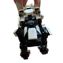 2002 Hasbro Tomy Zoids White Liger Zero Action Figure Robot Lion UNTESTED As Is