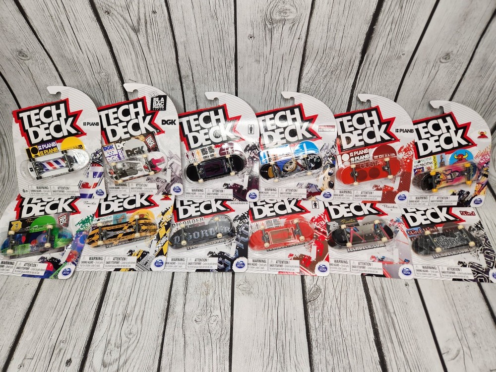 Brand New Tech Deck Fingerboard Skateboards – multiple different options