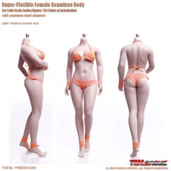 TBLeague Phicen Female Seamless Middle Bust Plump Body Pale 1/6 S28A