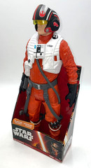 2015 Jakks Pacific STAR WARS Big Figs POE DAMERON 18″ Figure MIB Force Awakens