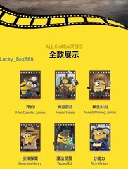 Pop Mart Minions & Monsters Series Blind Box Confirmed Figure Cute Toy