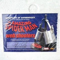 The Amazing Spider-Man Web Shooters Full-Size Pewter Replica Diamond Select