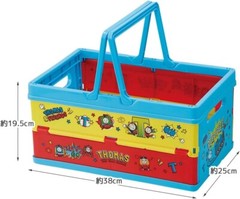 Thomas the Tank Engine Folding Storage Box Toy Box Stacking Basket 38x25x19.5cm