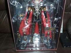 CAPTAIN HARLOCK SPACE PIRATE WITH THRONE OF ARCADIA 12 INCH FIGURE HOT TOYS 2014