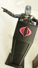 Gi joe 3d printed Throne for cobra commander,destro for 6 inch figures + podium