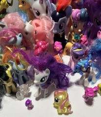 My Little Pony Hasbro Ponies Brushables Equestria Girls Lot Of 60+ MLP