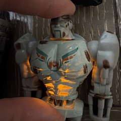 5″ 2011 Real Steel Jakks Pacific EFX Light Up Action Figures Lot