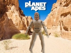 1974 Mego Planet of the Apes Dr. Zaius 8″ (Type 1) Action Figure Nude w/Boots