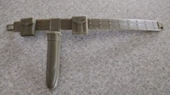 1960’s Auth/Orig Marx Johnny West Stony Paratrooper Cartridge Belt w/Scabbard