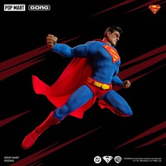 Pop Mart X Gong DC Batman Hush Superman Action Figure Toy Model New In Stock