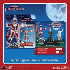 Light Shock Clark (Christmas Vacation) Mezco 5 Points Action Figure