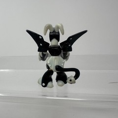 Hasbro Medabots Blackram Figure Black Wing Goat Robot 2.5″ 2001 Vintage Takara