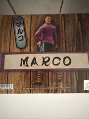 Official MARCO One Piece DXF The Grandline Men Figure Banpresto – NEW Sealed